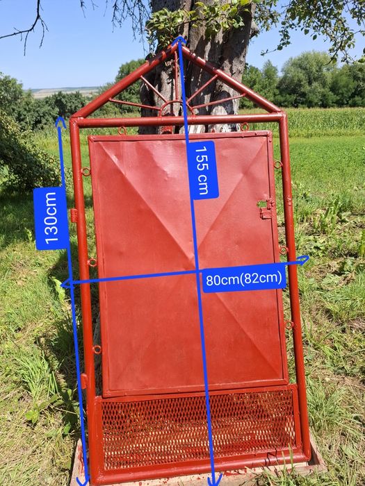 Set porți metalice - auto + pietonal , robuste și durabile din metal