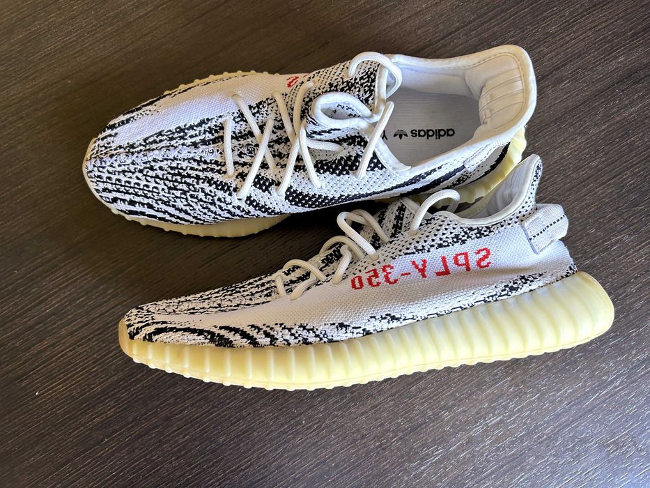 Adidas Yeezy Boost 350 Zebra CP9654 originali - mărime 46 2/3