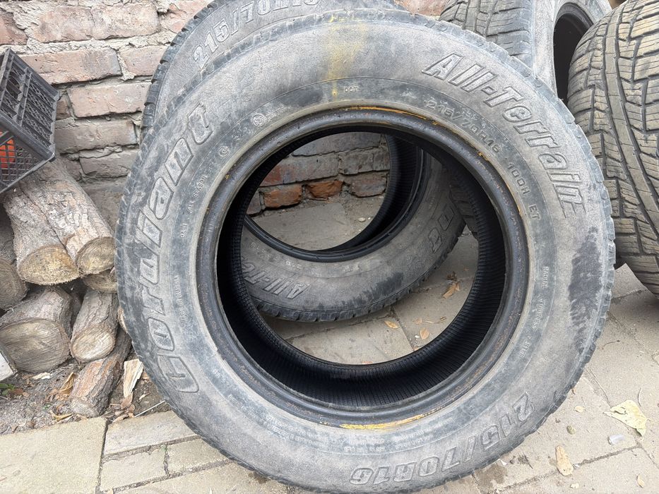 Резина Cordiant 215/70R16 Б/У
