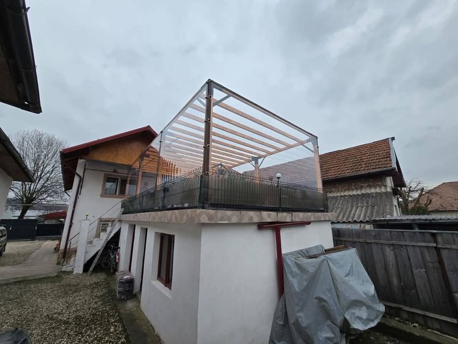 Folie terasa transparenta folii terase și foișoare Cristal premium 0,8