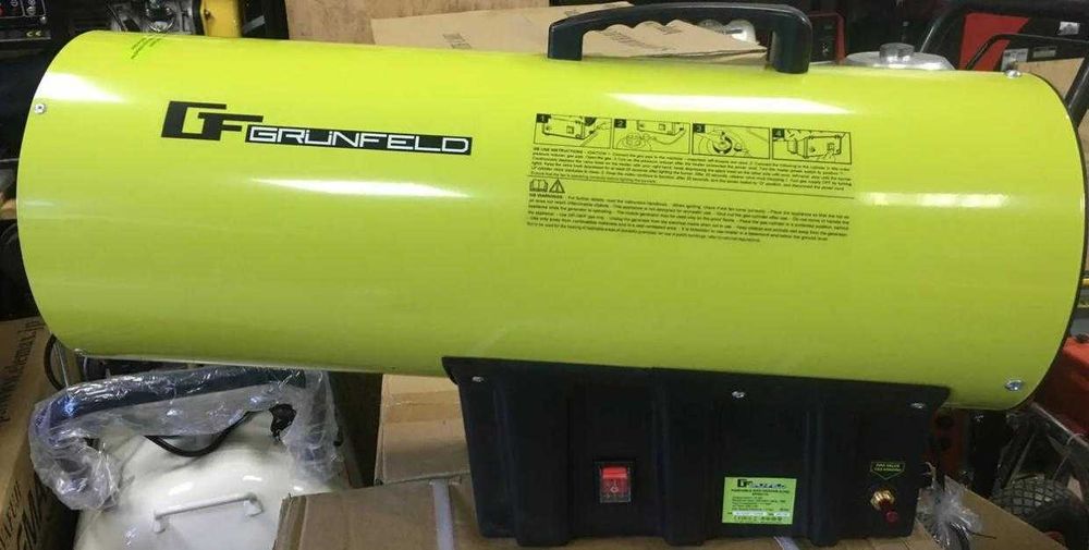 Tun de Caldura Gaz, GPL 70kW Grunfeld incalzitor industrial