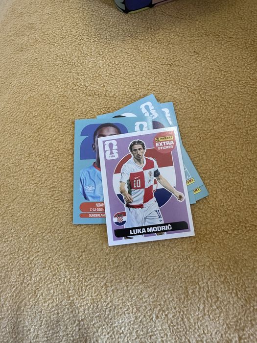 LUKA MODRIC EXTRA STICKER panini worldcup 2026 doar in Arad