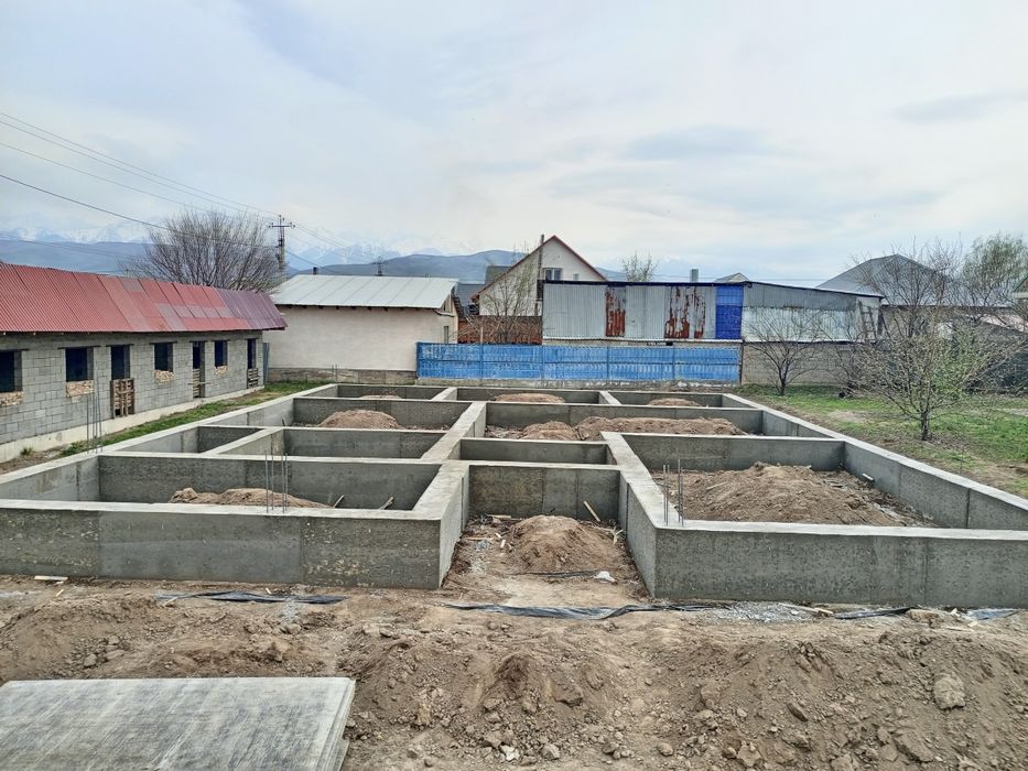 Заливаем Фундамент  ( құямыз )