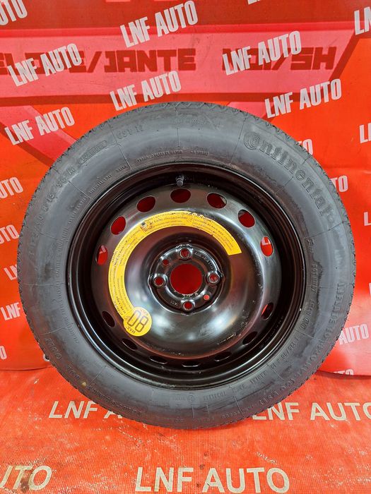 Roata Rezerva SLIM 4x98 15'' OEM FIAT 500 / Alfa Romeo / Lancia