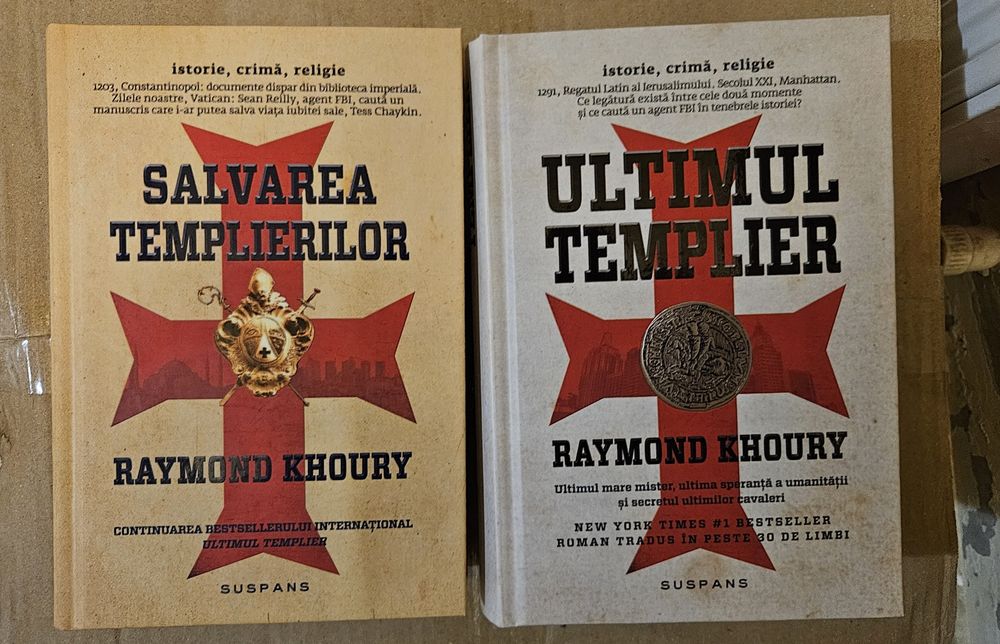 Vand set Raymond Khoury Salvarea templierilor si Ultimul templier