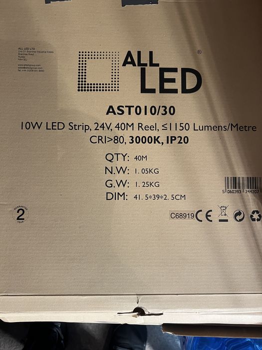 LED лента 3000к