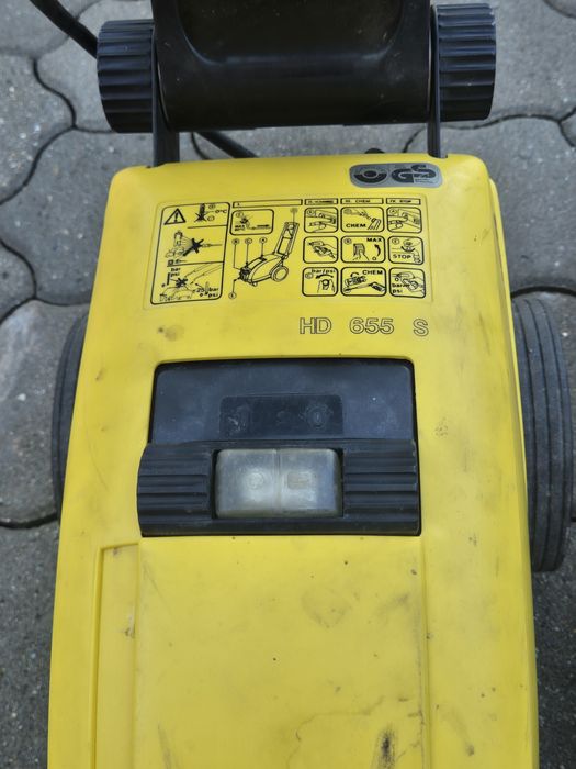 Aparat de spălat cu presiune karcher hd 655s  profesional