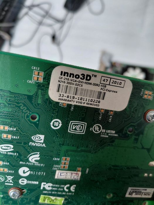 Видеокарта сатылады. Nvidia GeForce 210 1GB