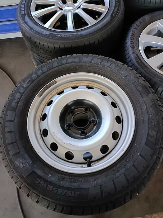 Jante Tabla Citroen Jumpy Peugeout Expert Anvelope Michelin 215 65 15C