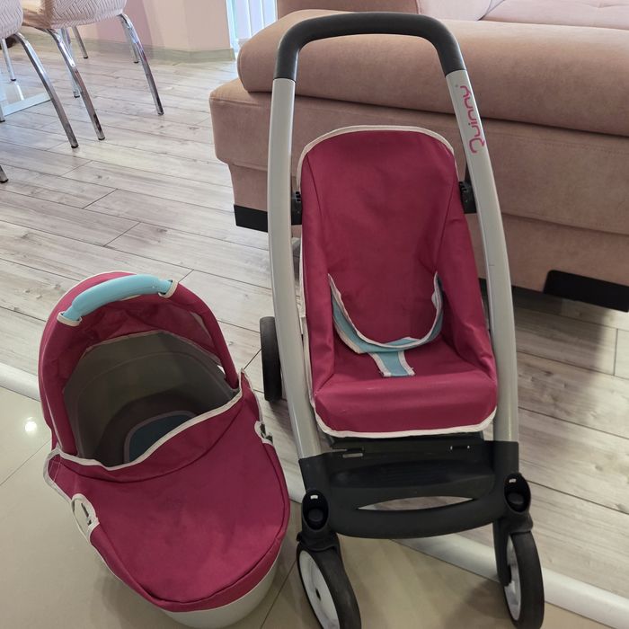 Smoby - Бебешка количка за кукли 3 в 1 Quinny Maxi Cosi