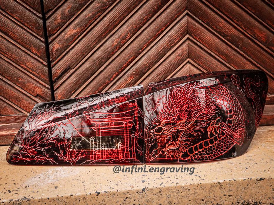 Стопове за Lexus IS Гравирани