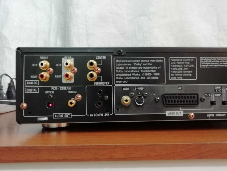 DVD CD плеер JVC XV-D 721