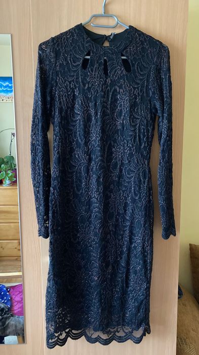 Rochie neagra din dantela