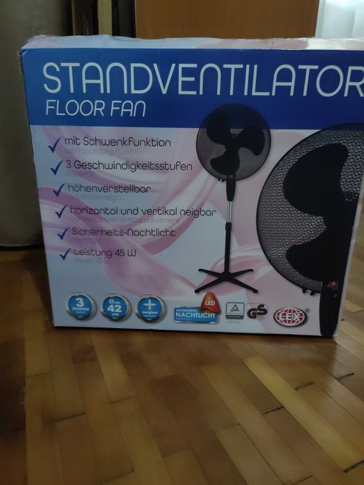 Ventilator cu picior ,nou