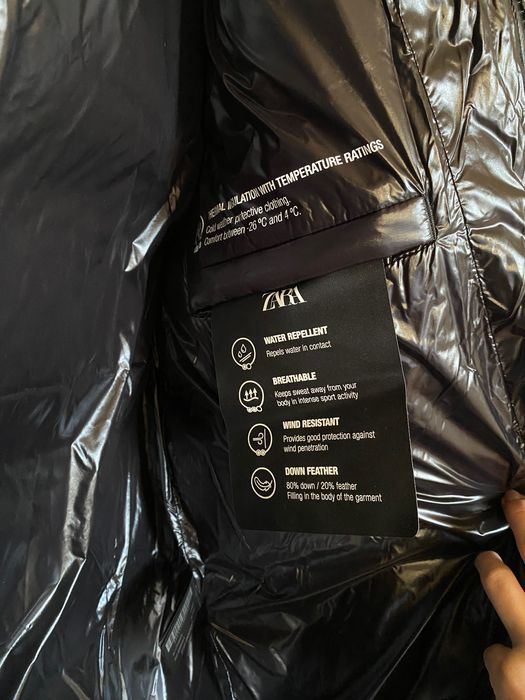 Geaca Zara nouă umplutură puf, mărimea S