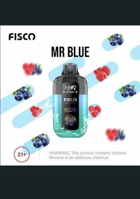 Vape 7000 Puffs Fisco Reincarcabil Nivel Lichid