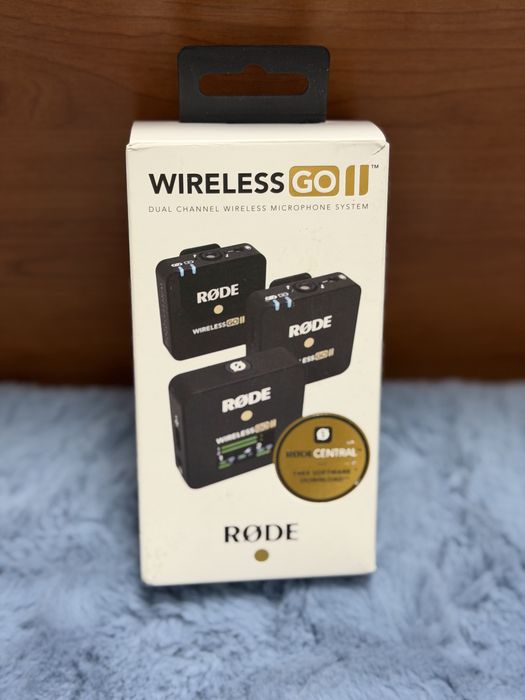 Pachet LAVARIERE + MICROFON  RODE wireless go 2