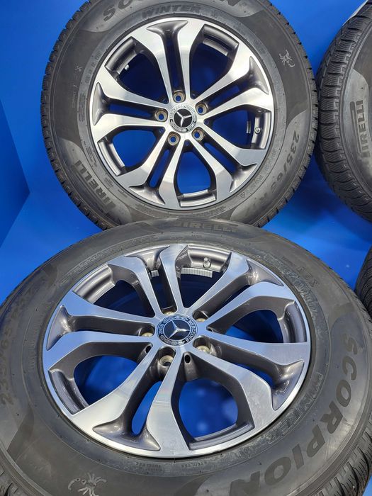 Vand jante Bicolore OE Mercedes R17 pt GLC X253 + anvelope 235 65 17