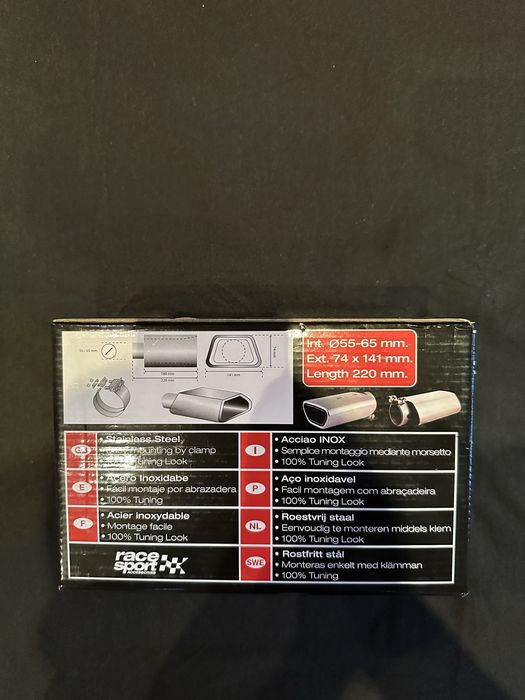 Продавам накрайник за ауспух Race Sport