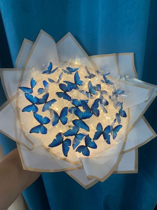 Букет с бабочками