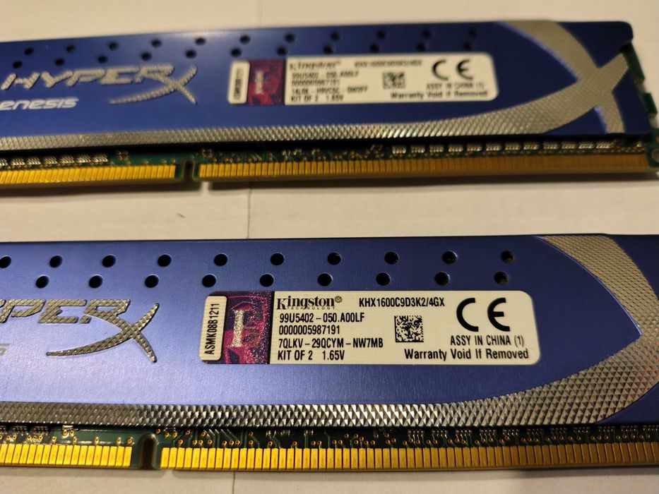 Vand/schimb DDR3 Kingston Hyperx
