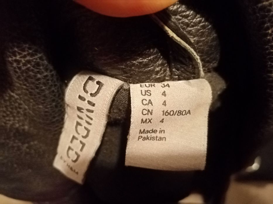 Geaca de piele H&M
