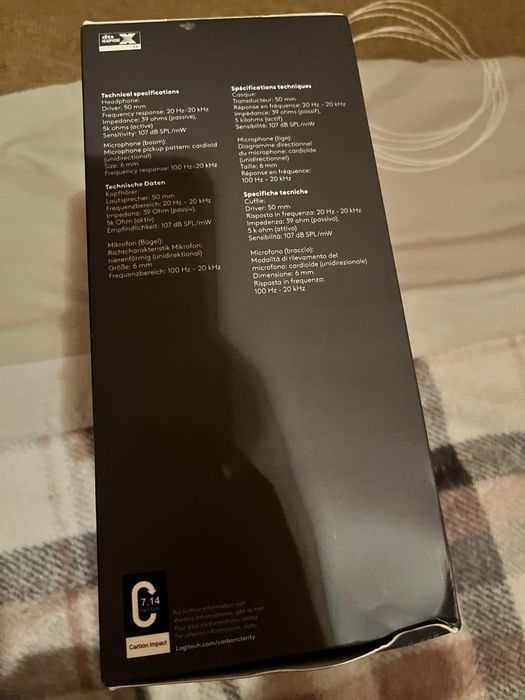 Casti Logitech G432