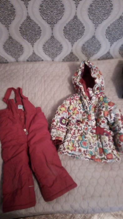 Зимний костюм на девочку