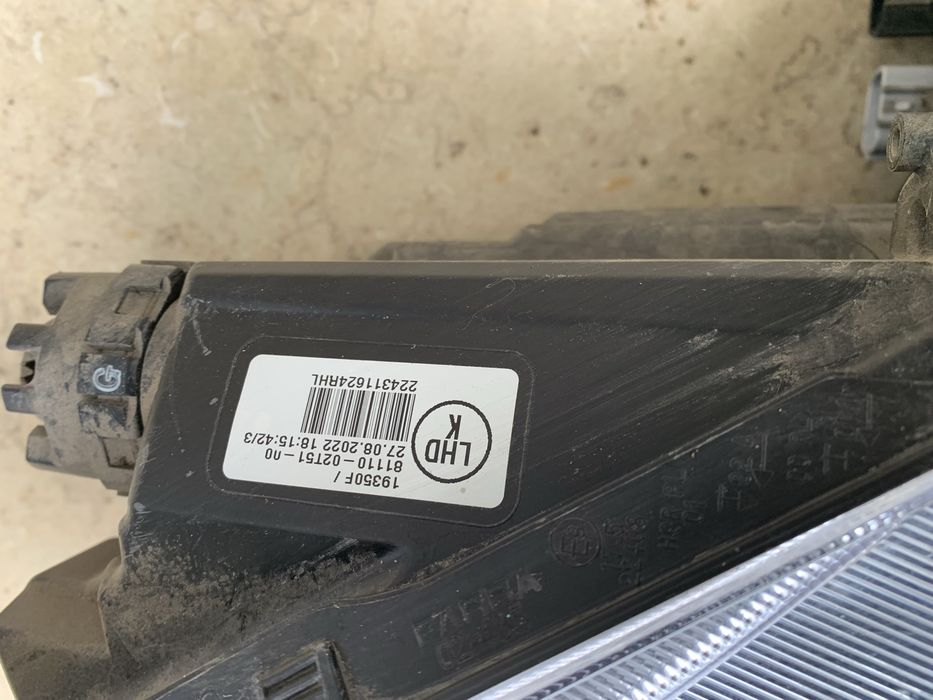 Far Toyota Corolla E210 sedan led an 2019/2020/2021/2022/2023
