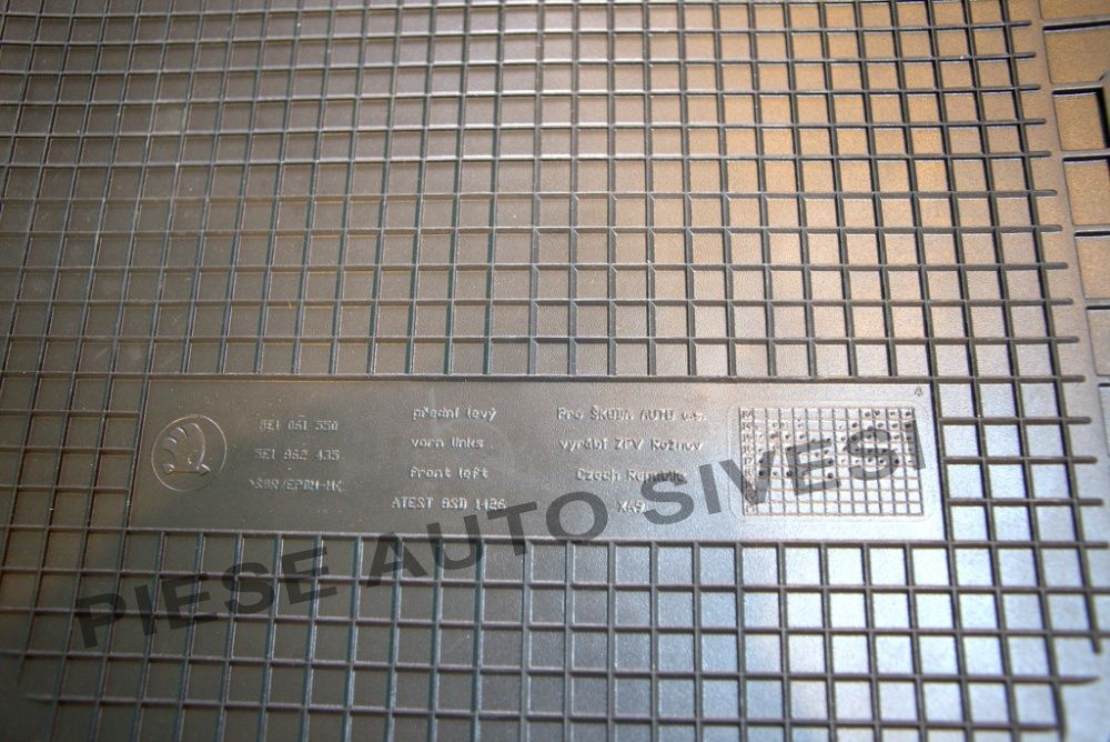 Covorase Skoda Octavia 3 ORIGINALE 2013-2019