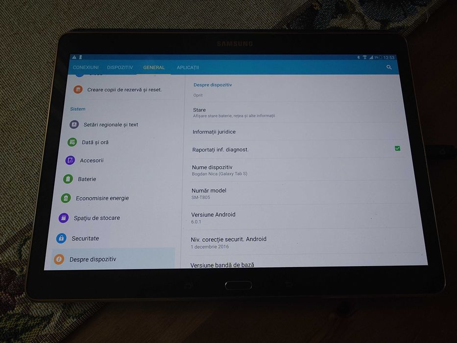 Samsung Galaxy Tab S 10.5 LTE SM-T805