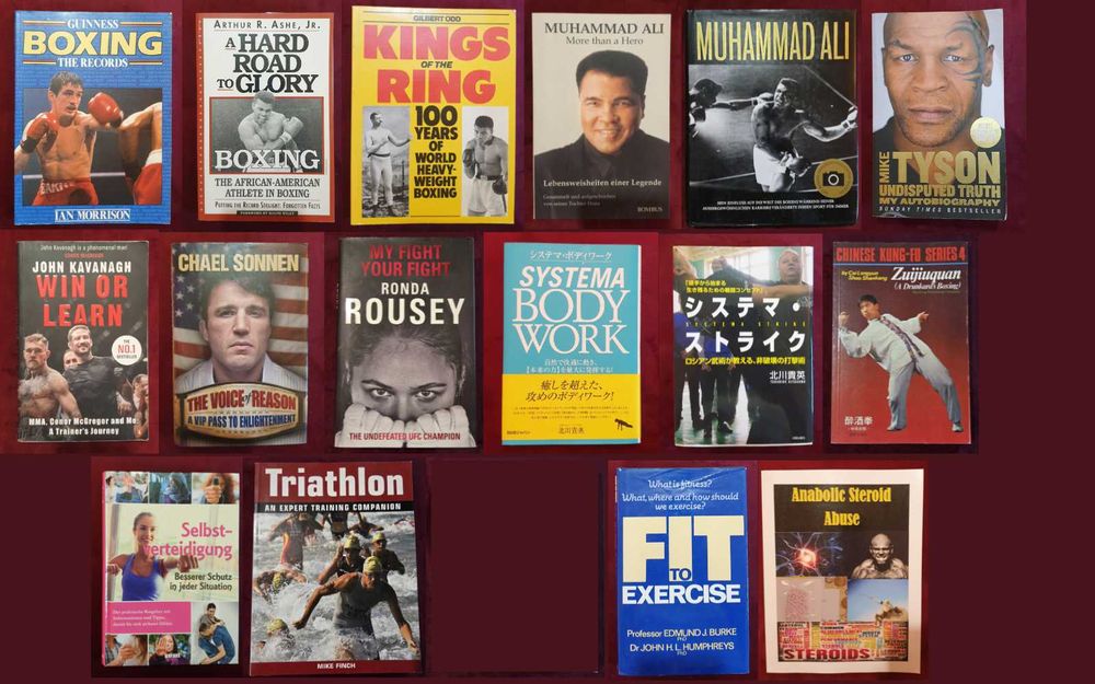 Бойни изкуства, MMA, спорт и тренировки - 18 книги