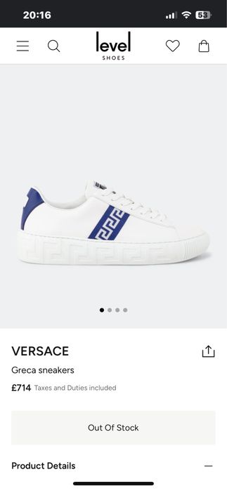 Adidasi , Sneakers Versace autentici