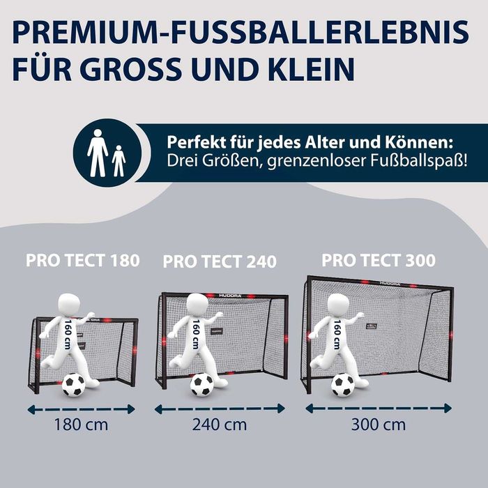 Poartă de fotbal HUDORA Pro Tect