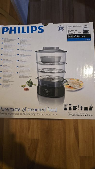 Philips hd9126 -уред за готвене на пара