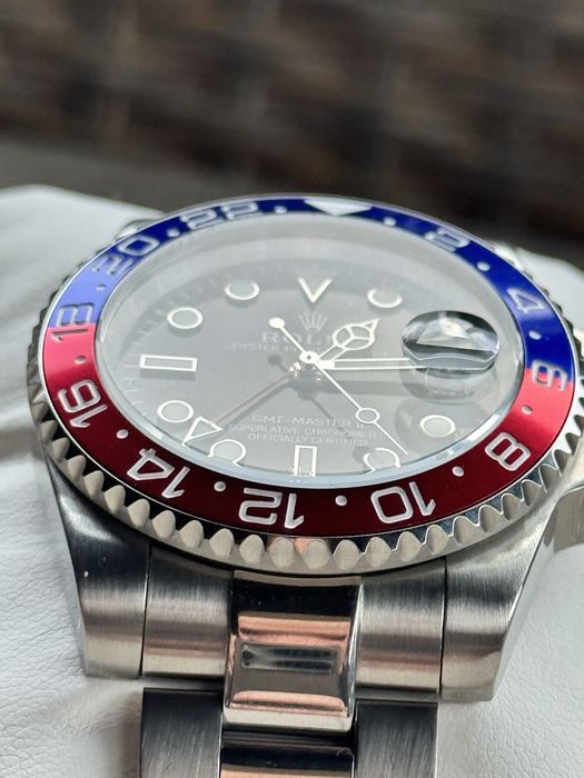 Ceas Rolex GMT Master II Pepsi 40mm , Oyster set