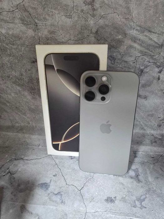 Apple iPhone 16 Pro max 256 Gb  ( Кызылорда ул.Токмаганбетова 1 )