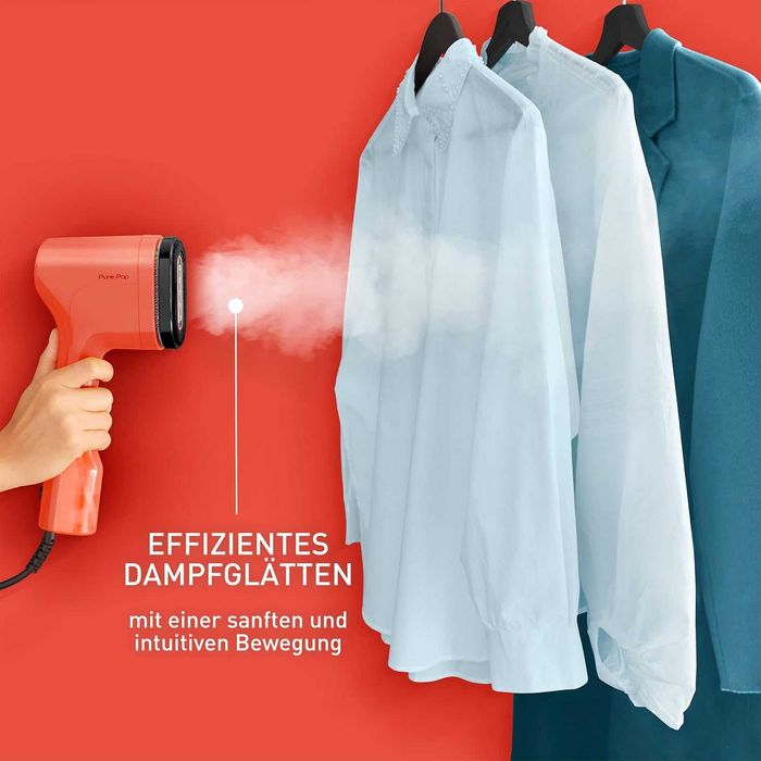 Уред за гладене с пара, ютия Tefal - DT2022E1, 1300W, 20 g/min, корал