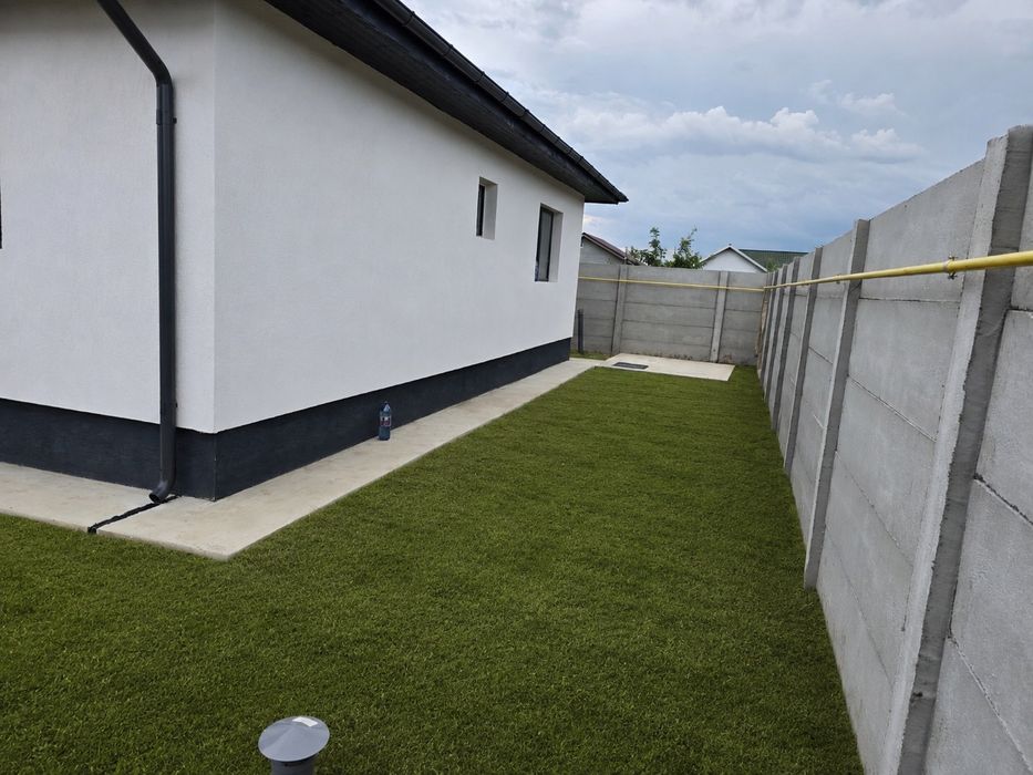 Casa individuala Domnesti , placa beton, 3 camere,  lângă pădure