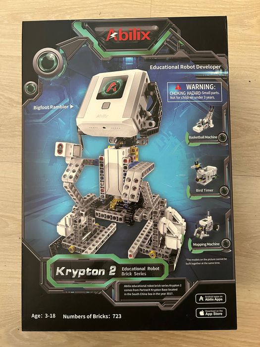 Kit robot educativ Abilix Krypton 2,  senzori, programabil ca NOU