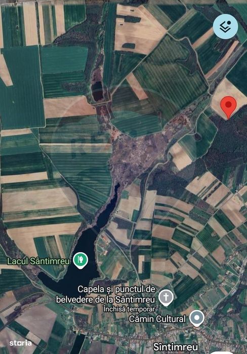 Teren forestier 15,618 mp Santimreu / com. Salard