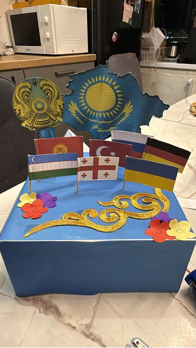 Сделаю Поделку в садик ко дню республики, НГ и тд