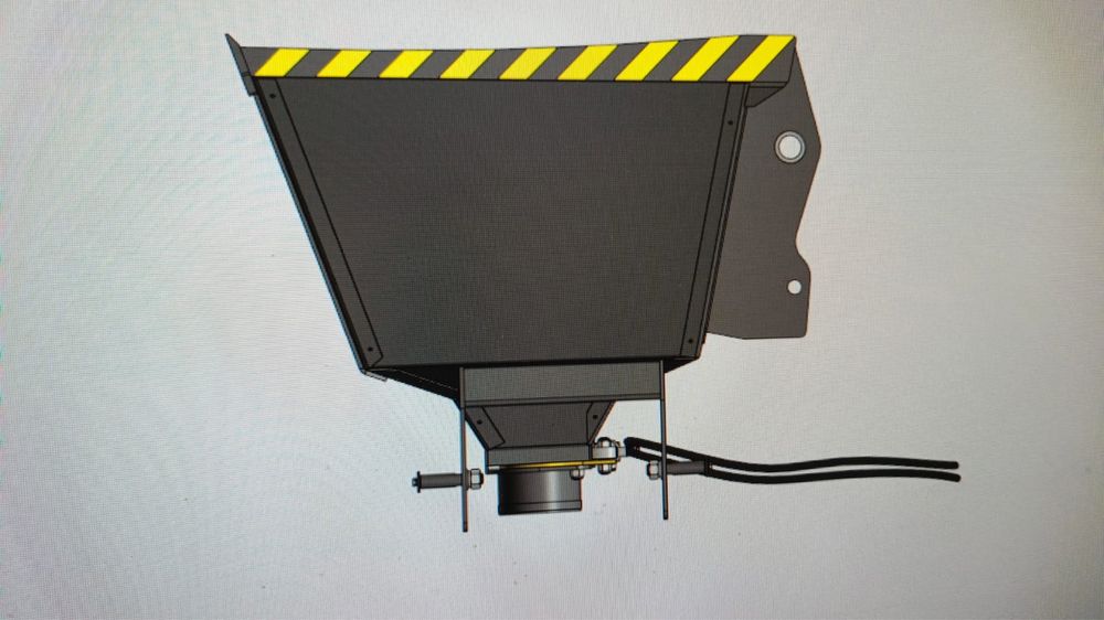 Ковш наполнитель биг бэгов КНБ-1,5 на «JCB»