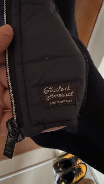 Мъжко вълнено палто Scotch&Soda размер XL