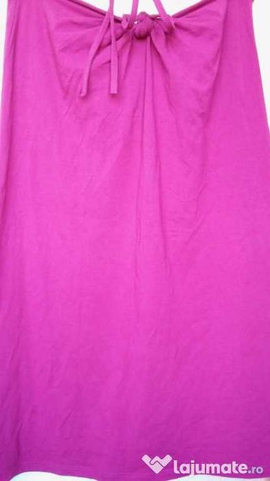 Rochie plaja Magenta bumbac elastic Rochie Sarafan retro asistenta med