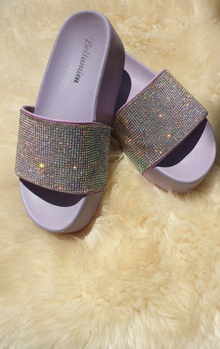 Papuci glam cu talpă înaltă – mărimea 37