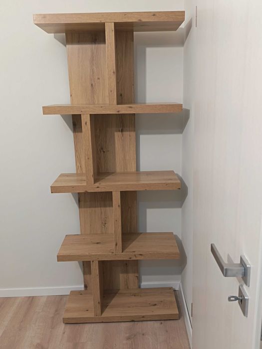 Etajera , momax,  culoare-stejar