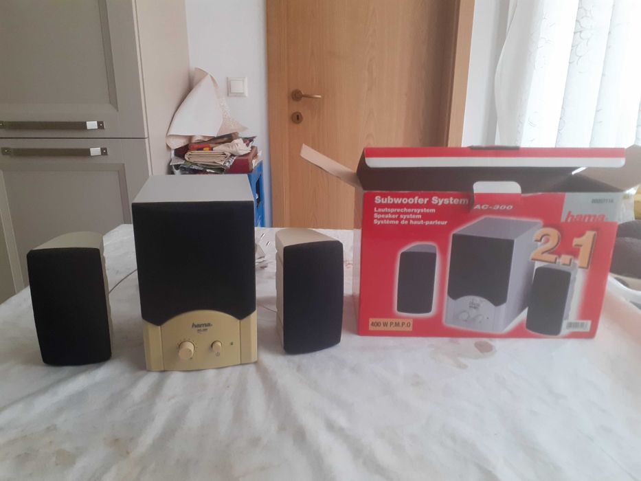 sistem 2.1 boxe Hama