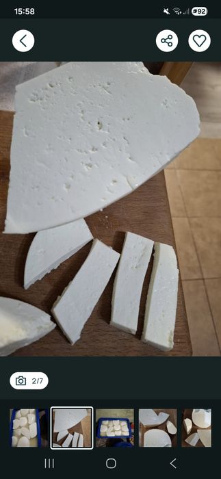 Brânză proaspătă capră naturală