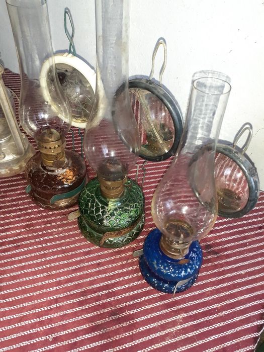 Стари газови лампи и фенери